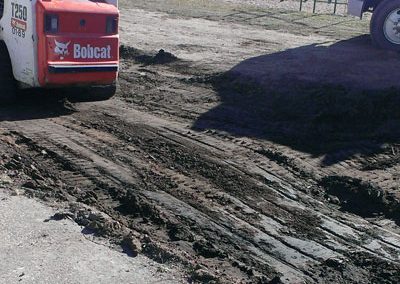 Excavating And Rebuilding School Tarmac In Saskatoon